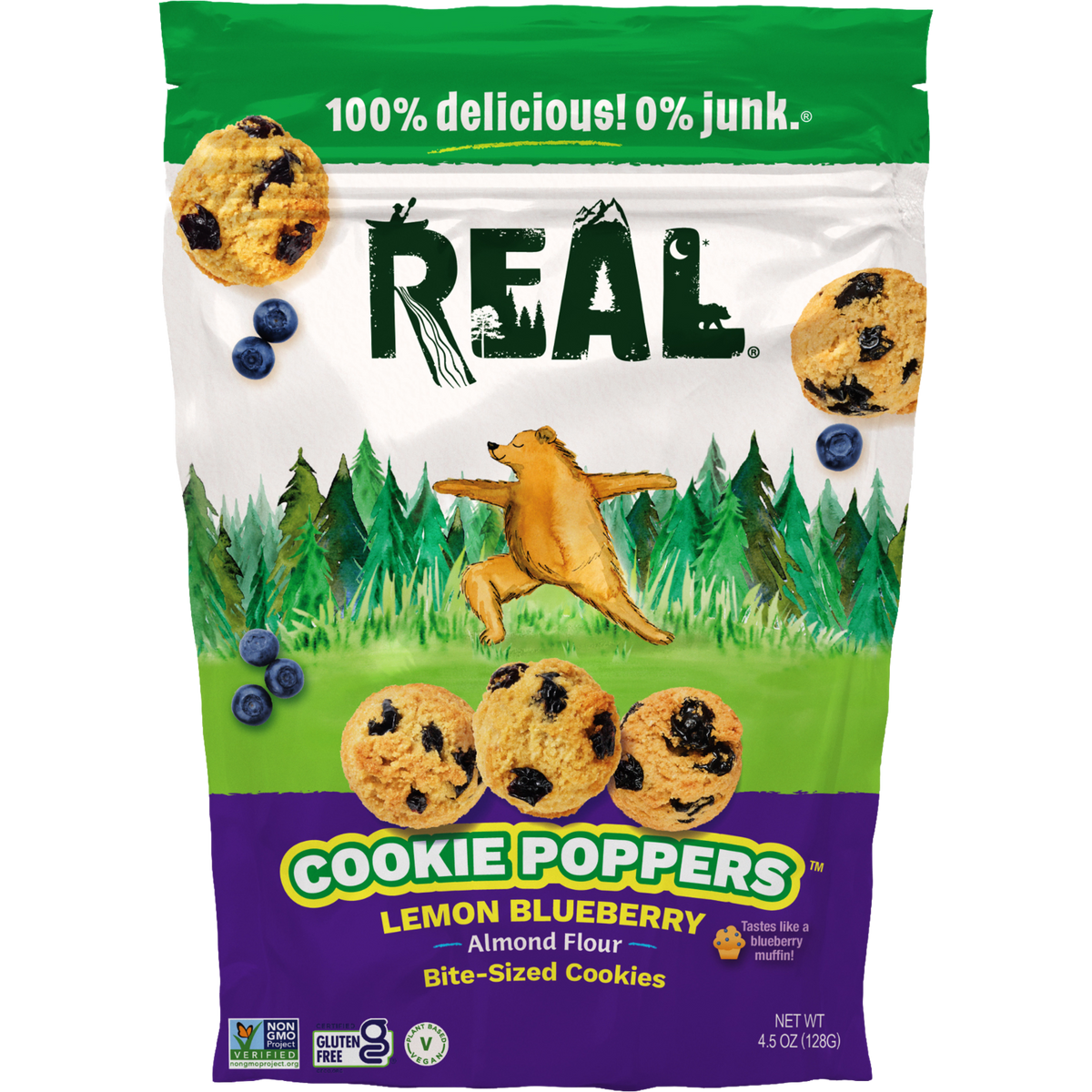 Lemon Blueberry Cookie Poppers (2 Pouches)