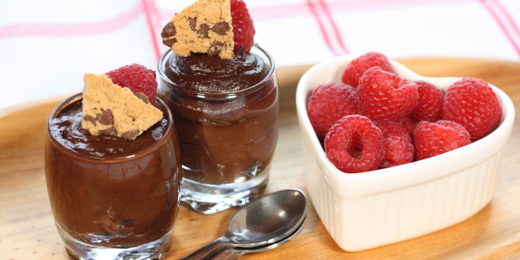 chocolate mousse with avocado